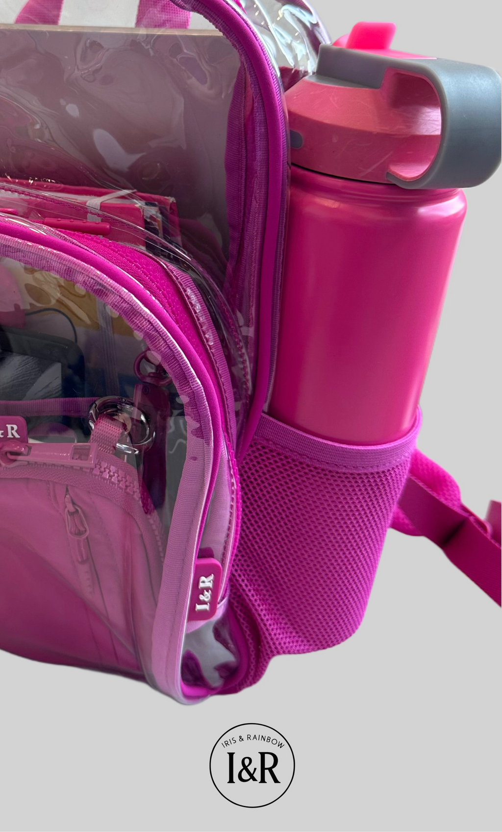 The Iris Made Perfect Clear Backpack (#9117) - By Iris & Rainbow