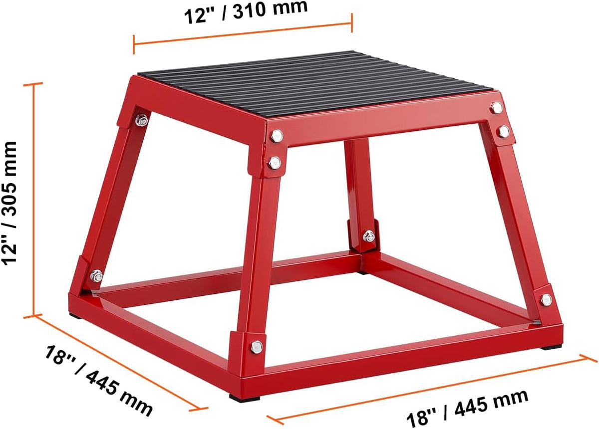 12/18/24 Inch Plyometric Box N7051