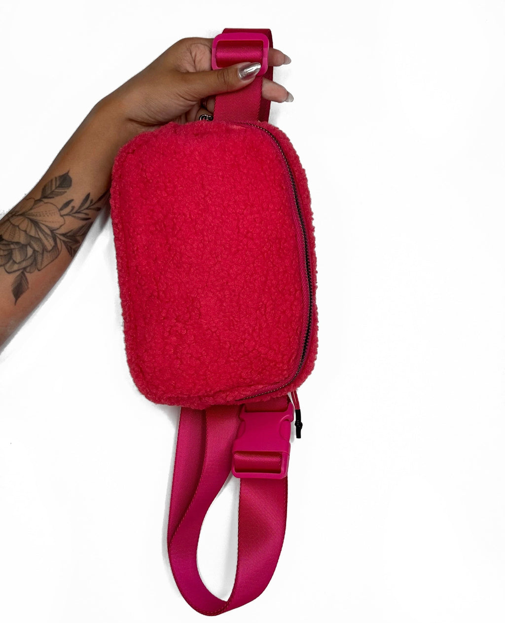 Sherpa Iris Long Strap Crossbody Bag (0140F#) - By Iris & Rainbow
