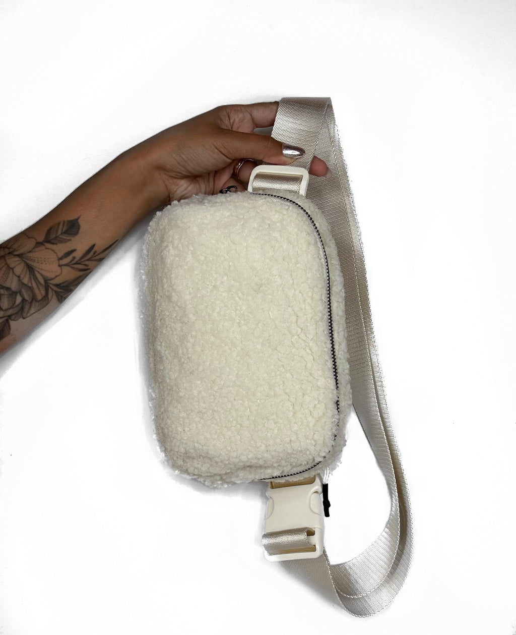 Sherpa Iris Long Strap Crossbody Bag (0140F#) - By Iris & Rainbow