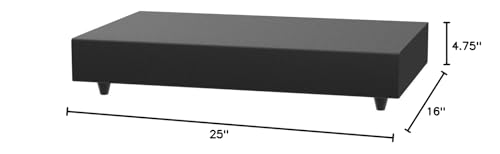 Slim Powered Active Subwoofer (Black) M12008