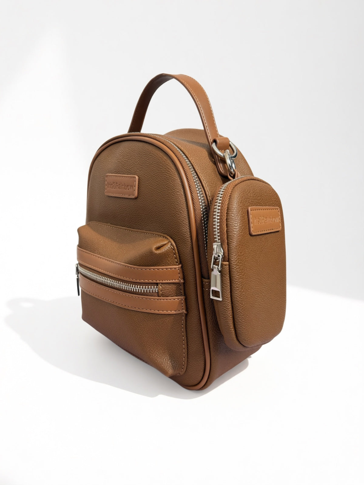 The Iris Street Chic Mini Backpack Faux Leather (#9010) By Iris & Rainbow