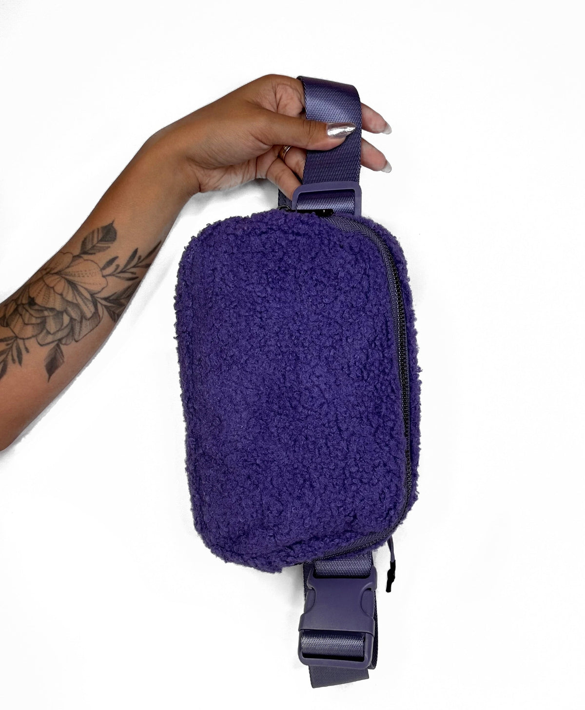 Sherpa Iris Long Strap Crossbody Bag (0140F#) - By Iris & Rainbow
