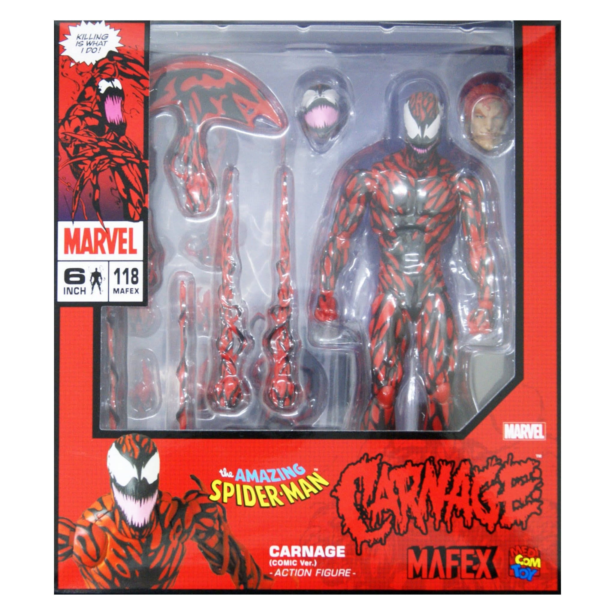 MAFEX Carnage Action Figure H231
