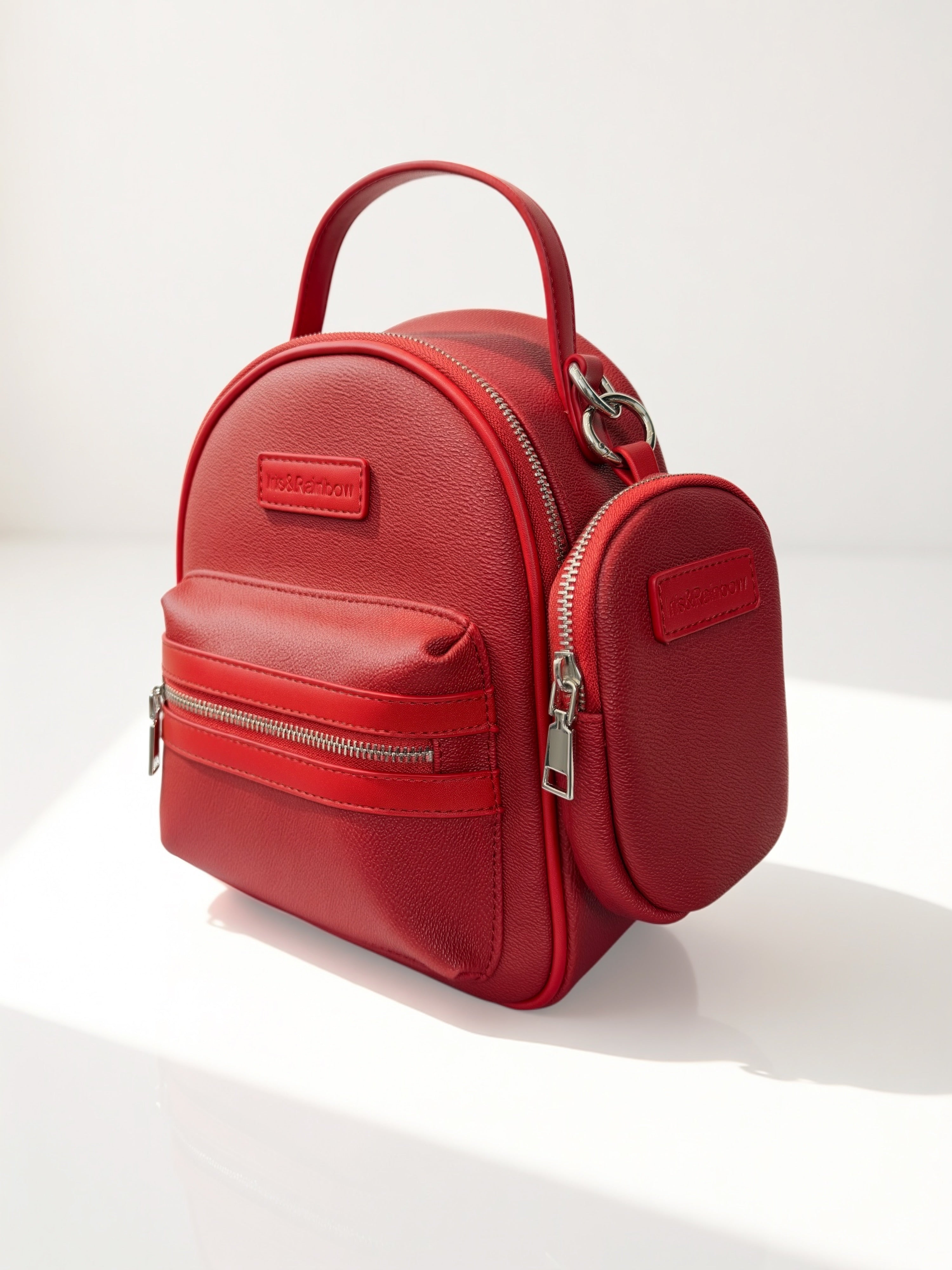 The Iris Street Chic Mini Backpack Faux Leather (#9010) By Iris & Rainbow