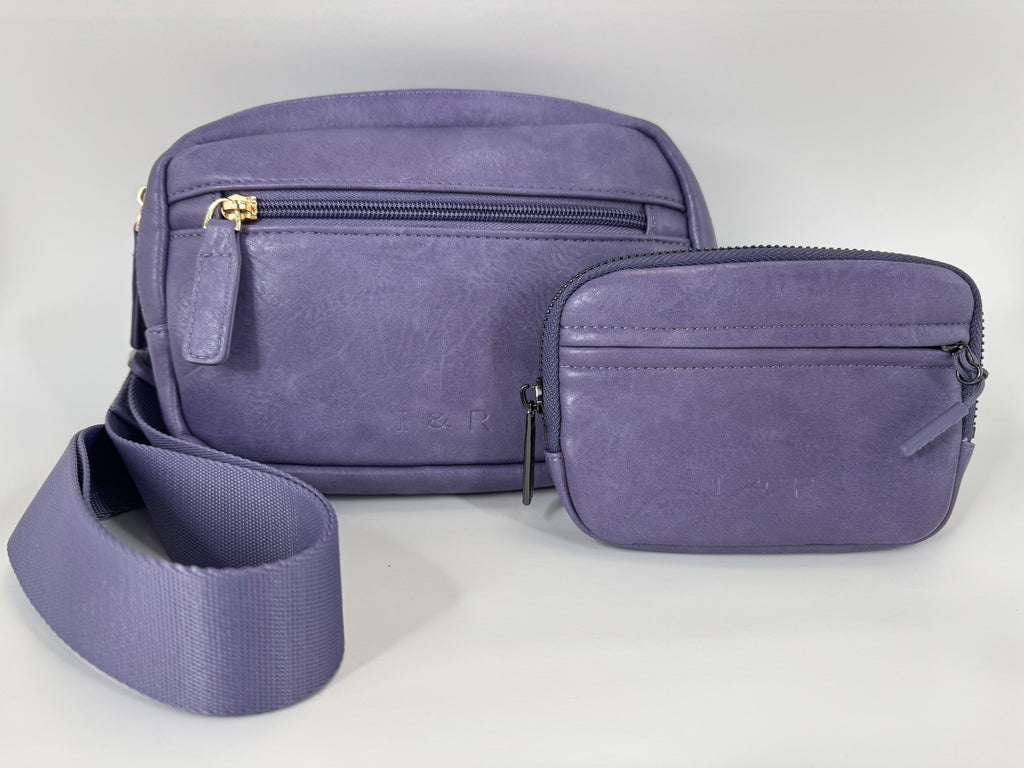 Sophisticated Faux Leather Bag and Wallet Bundle By Iris & Rainbow - Special Edition