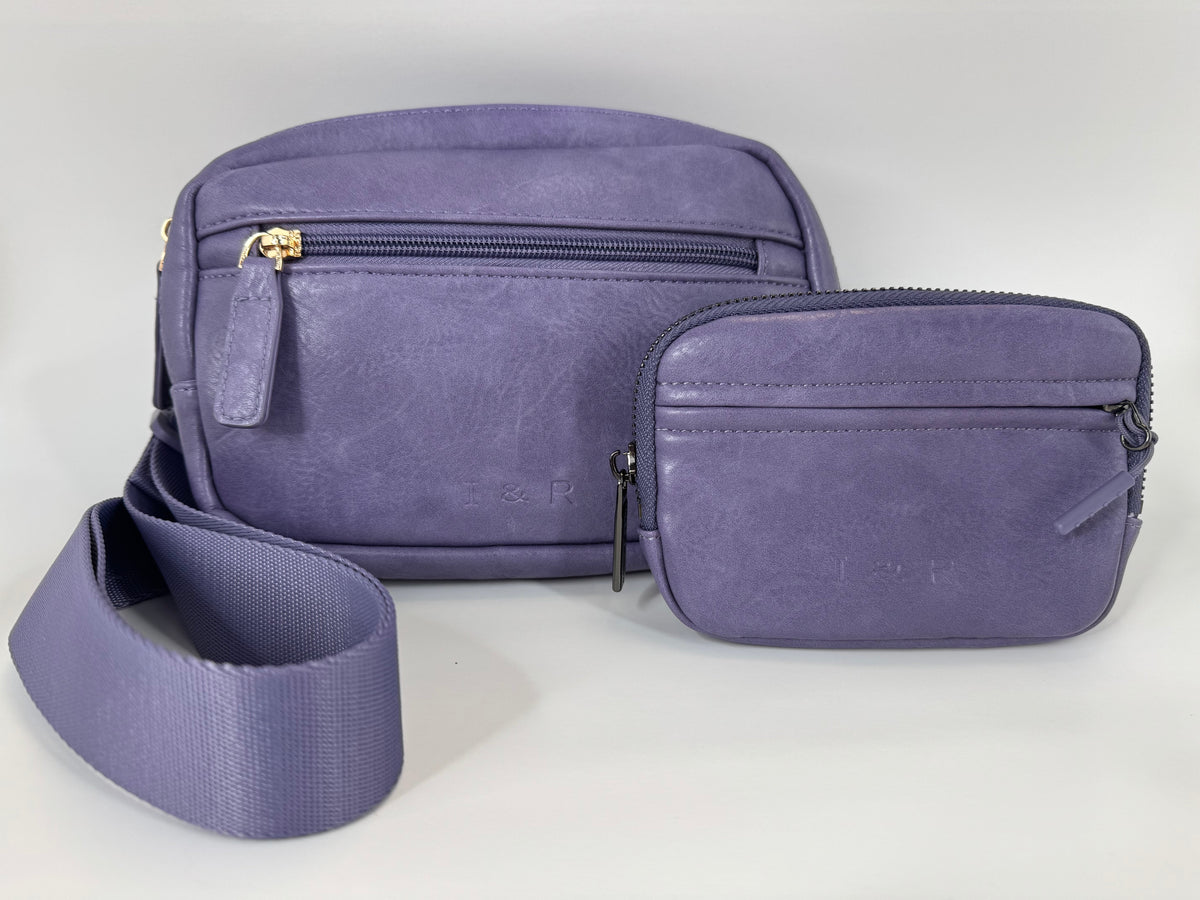 Sophisticated Faux Leather Bag and Wallet Bundle By Iris & Rainbow - Special Edition