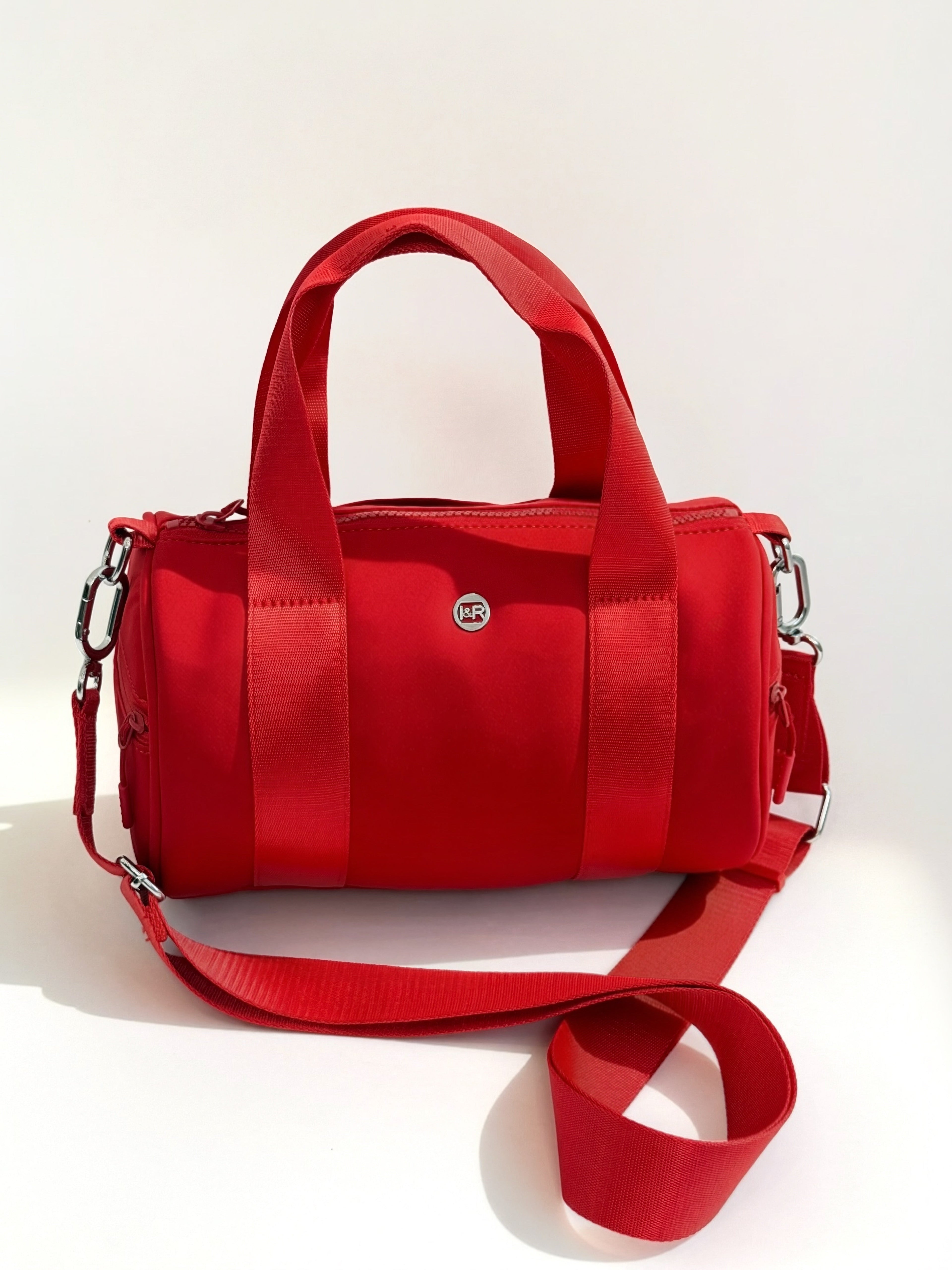 The Tiny Iris Duffle Bag (#8096) Handy Carry Luggage - By Iris & Rainbow