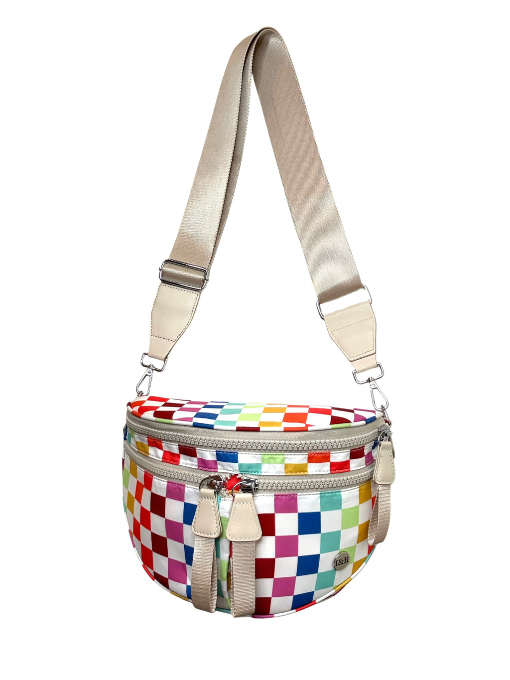The Iris Best Version Crossbody Bag (#8061) Women's Fashion Saddle Bag - By Iris & Rainbow