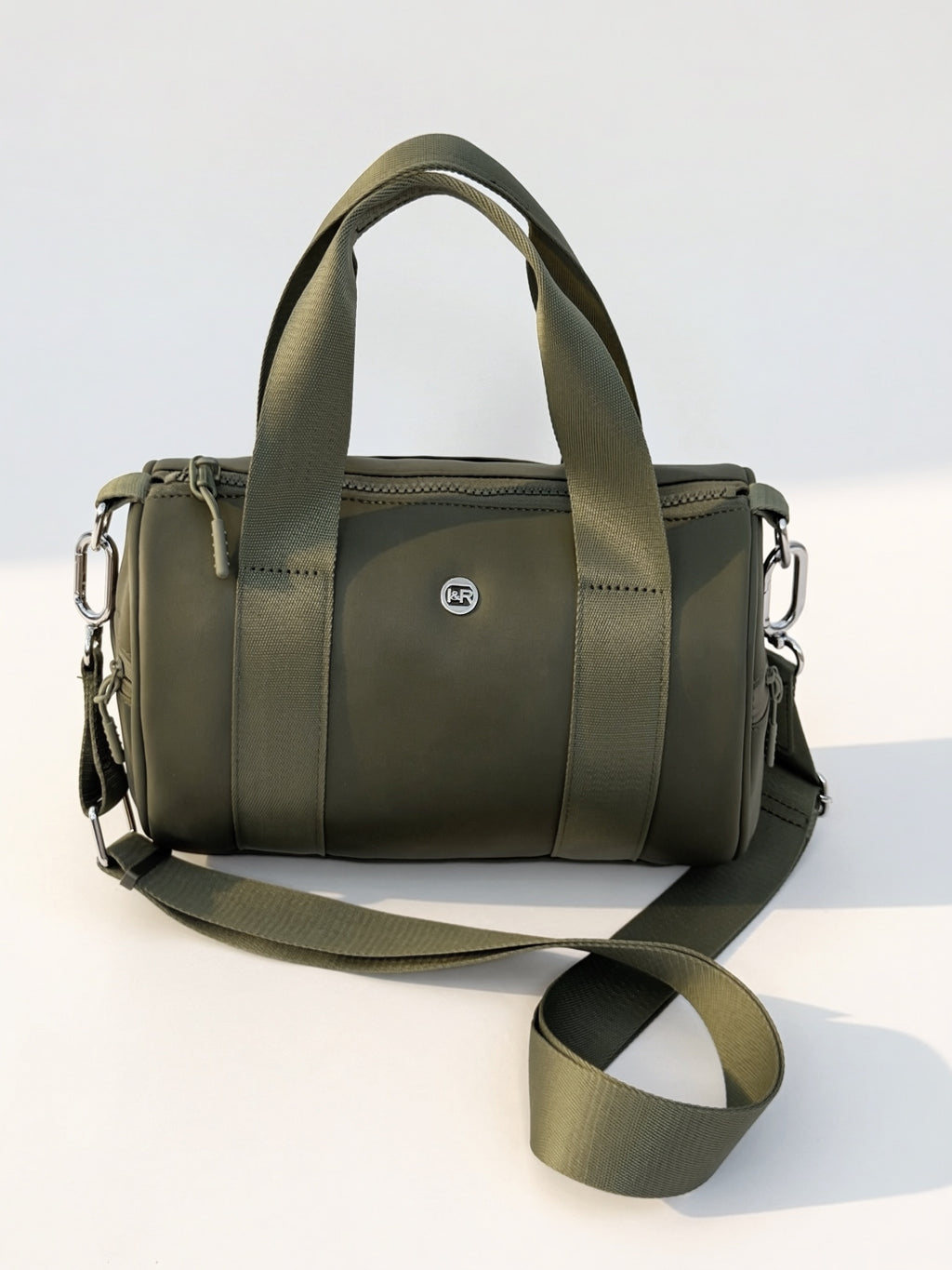 The Tiny Iris Duffle Bag (#8096) Handy Carry Luggage - By Iris & Rainbow