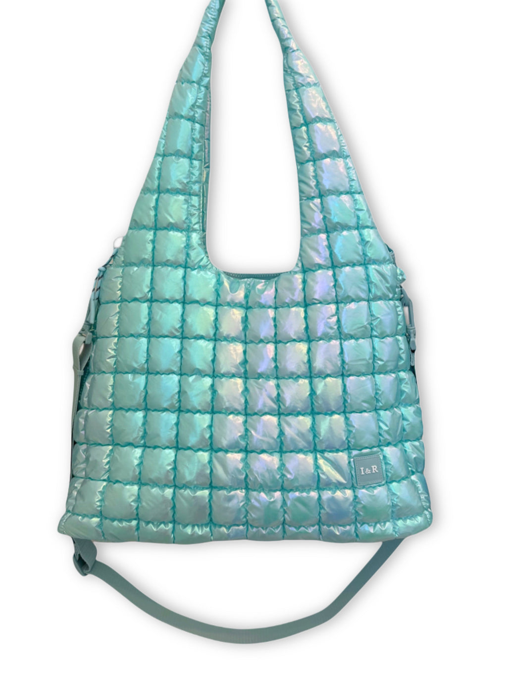Iris Puff Galaxy Hobo (#24239) - Shiny and Stylish Bag -  By Iris & Rainbow