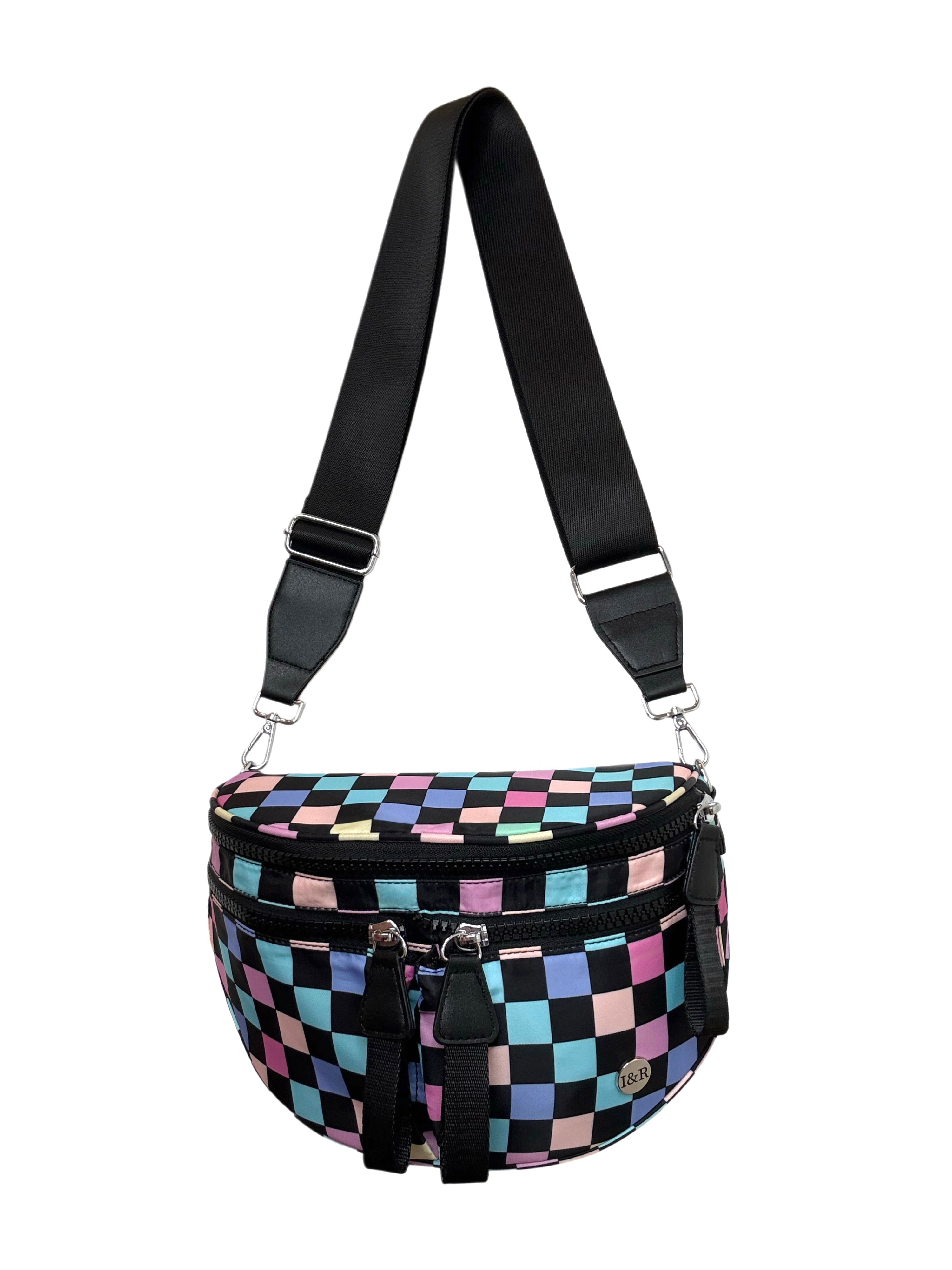 The Iris Best Version Crossbody Bag (#8061) Women's Fashion Saddle Bag - By Iris & Rainbow