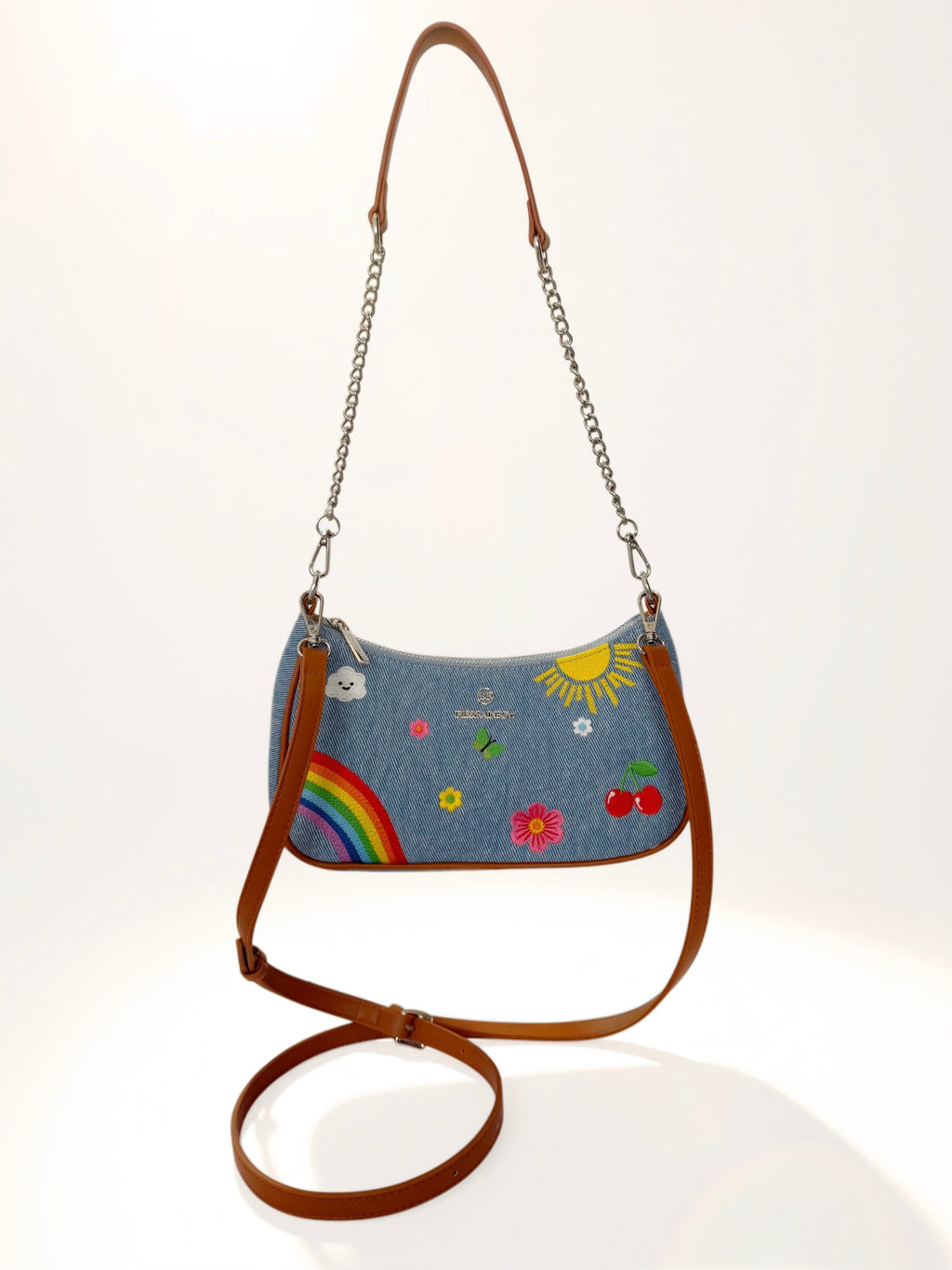 The Iris Full Of Joy Bag (#2009) Practical Cute Everyday Bag - By Iris & Rainbow