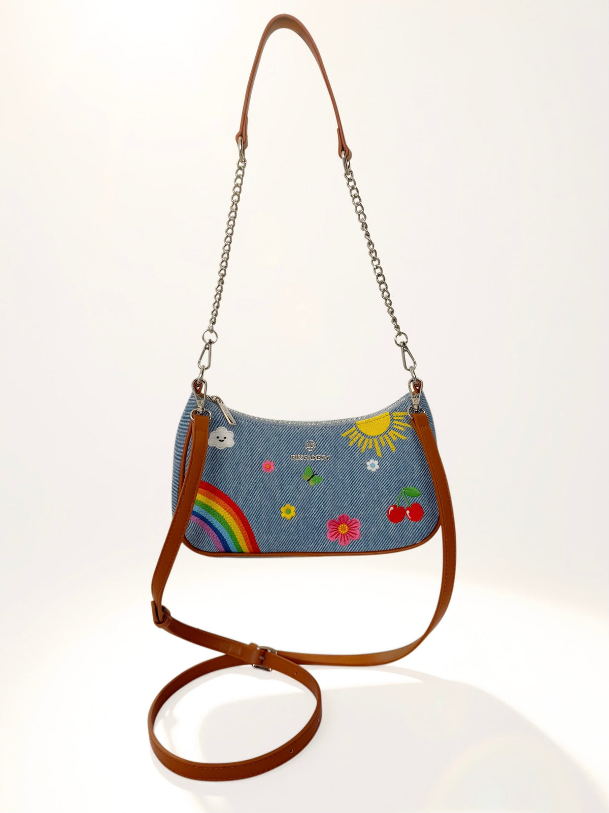 The Iris Full Of Joy Bag (#2009) Practical Cute Everyday Bag - By Iris & Rainbow