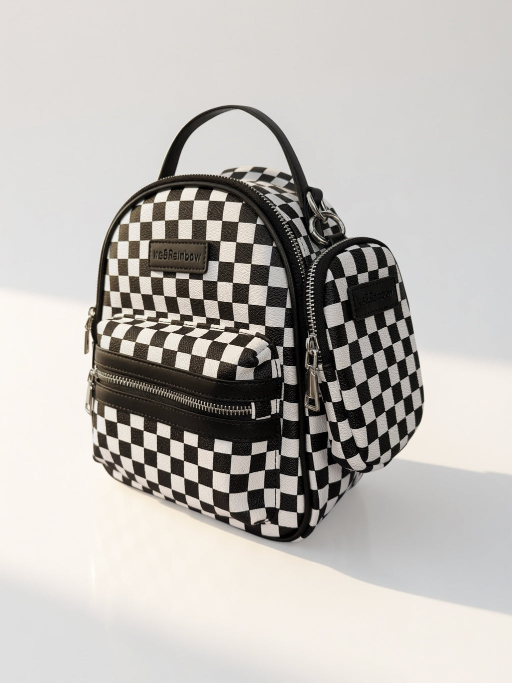 The Iris Street Chic Mini Backpack Faux Leather (#9010) By Iris & Rainbow