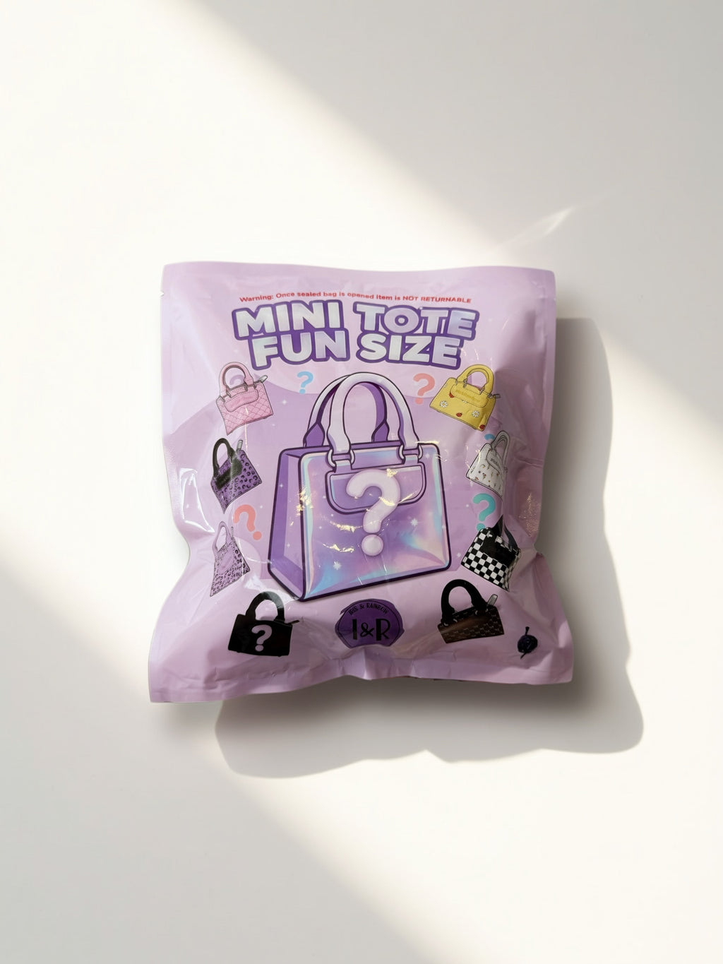 The Iris Mystery Mini Tote Fun Size Bag (#3000) By Iris & Rainbow