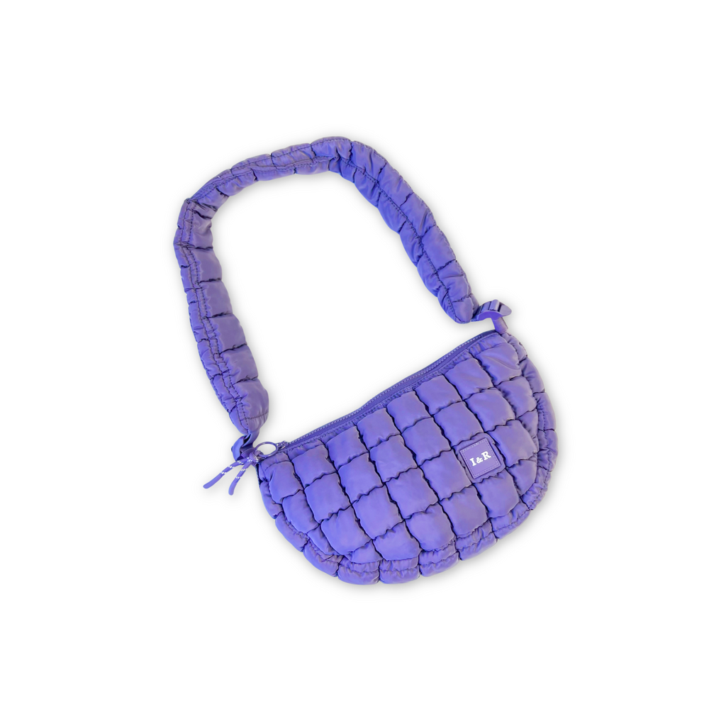 Half Moon Iris Puff Bag (#24235) - By Iris & Rainbow