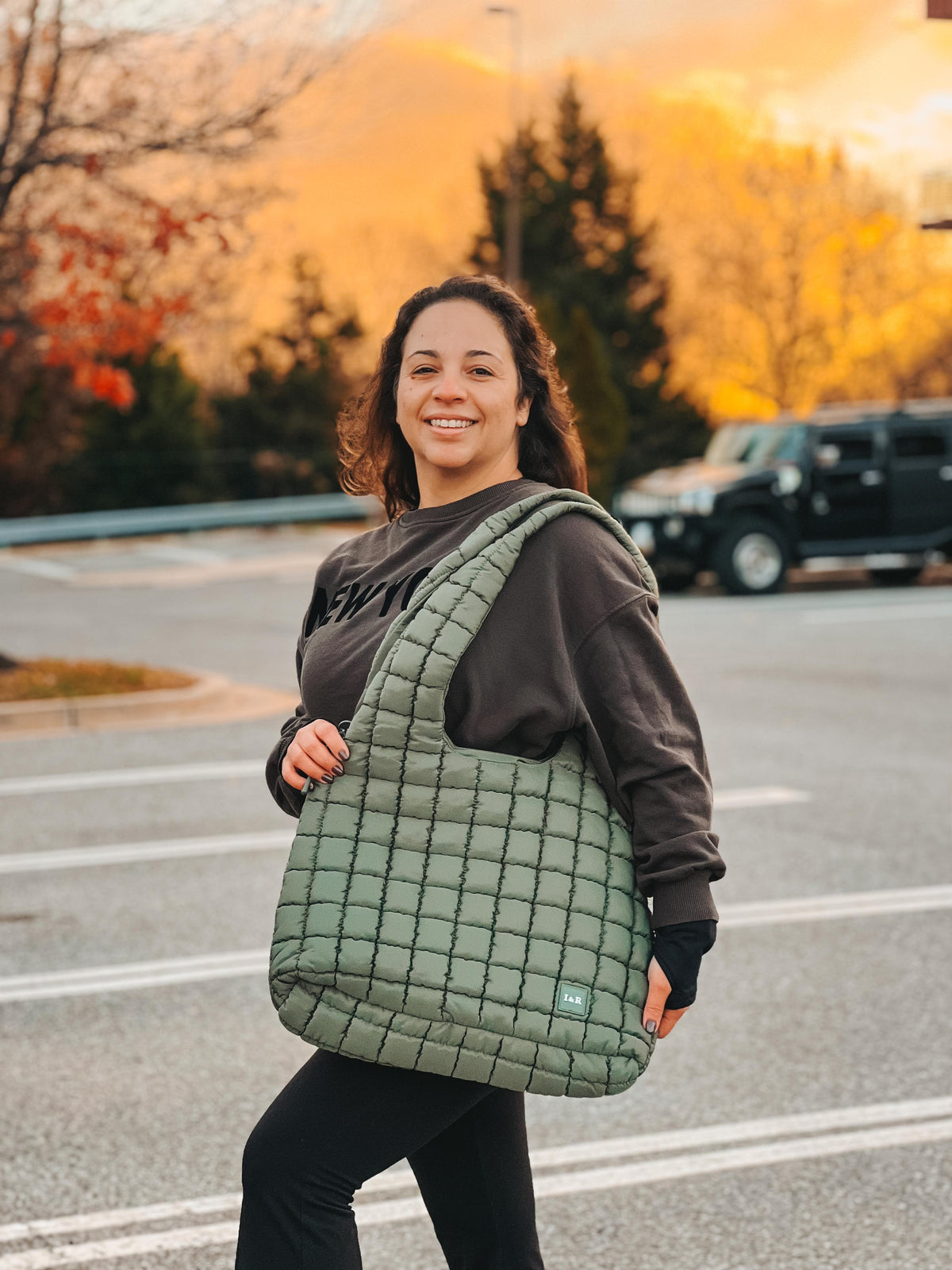 Iris Puff Hobo Bag (#24237) - By Iris & Rainbow