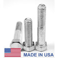 1 1/8 inch-7 x 5 inch Coarse Thread Grade 5 Hex Cap Screw Bolt Medium Carbon Steel Zinc Plated Pk 20 R69593