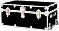 Large Armor Roller Trunk with Mounted Wheels, 32x18x14 (Black) A994
