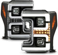Black LED DRL Projector Headlights G108915