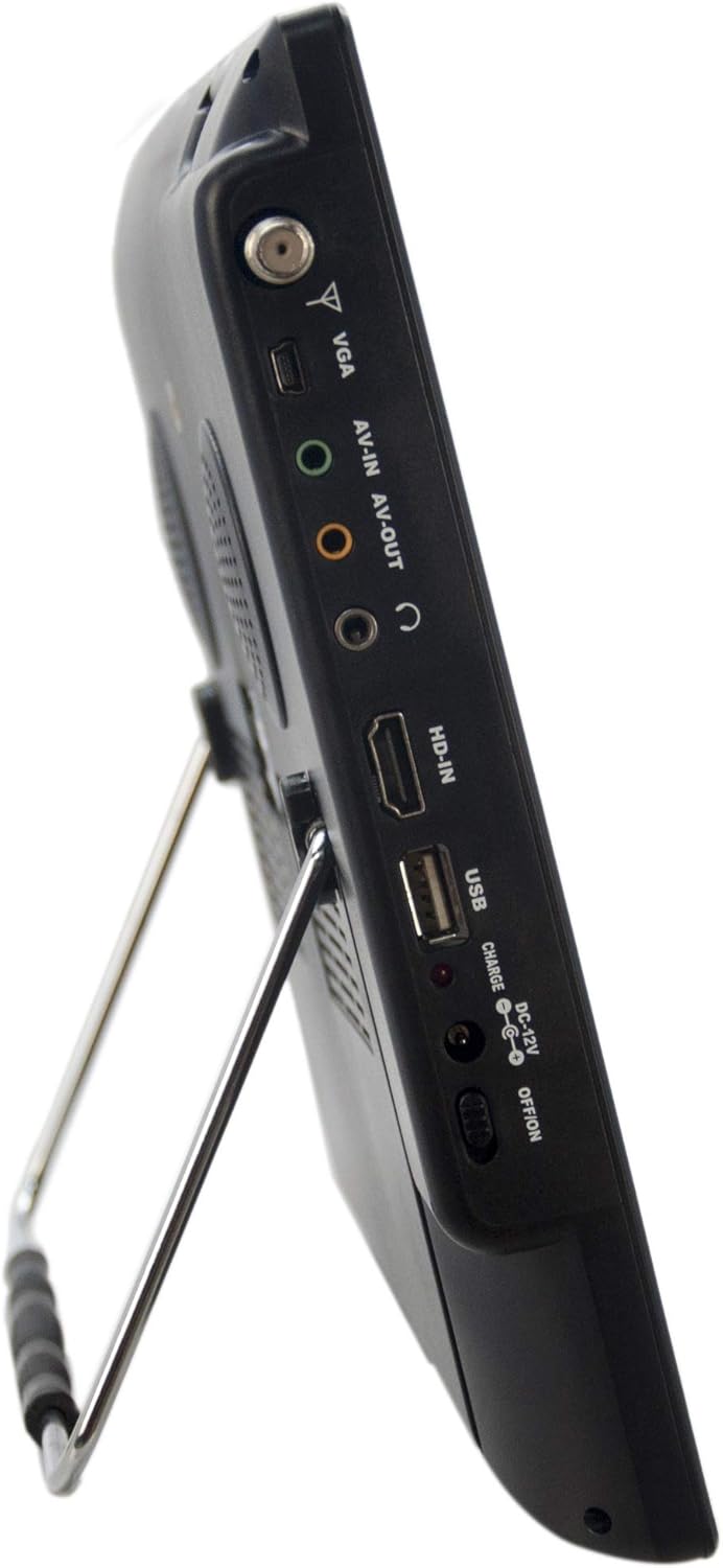 14.1 Portable Widescreen LED TV with HDMI, USB/SD Card Slot, and Remote Control B3286