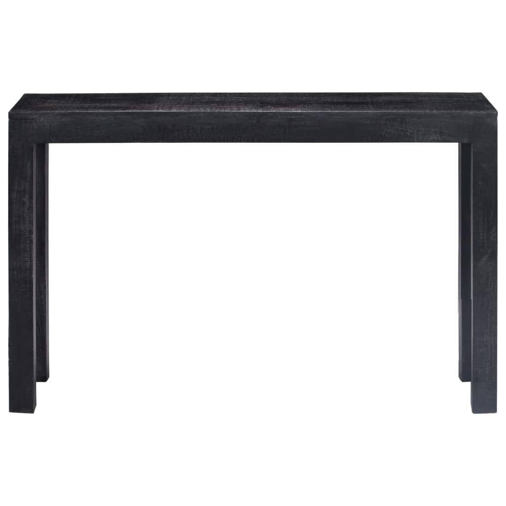 Black Solid Mango Wood Console Table E208820