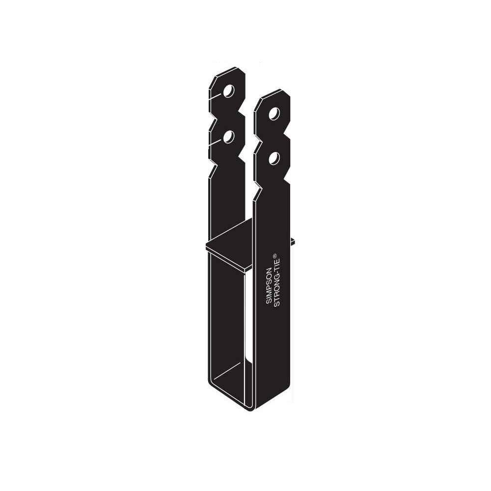 4 x 6 Column Base Black T699
