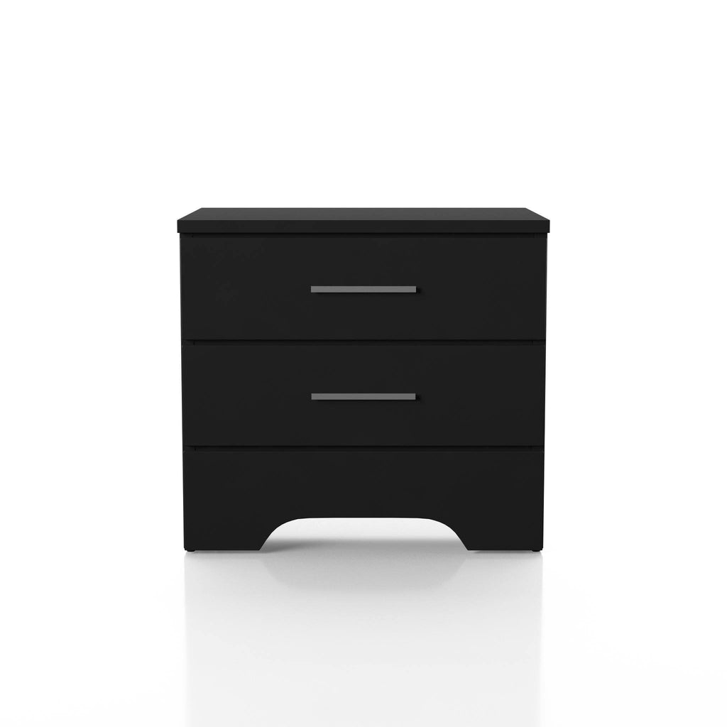 Rustic Grey 2-Drawer Nightstand S29970