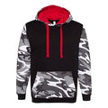 Black Camo Hooded Sweatshirt G772