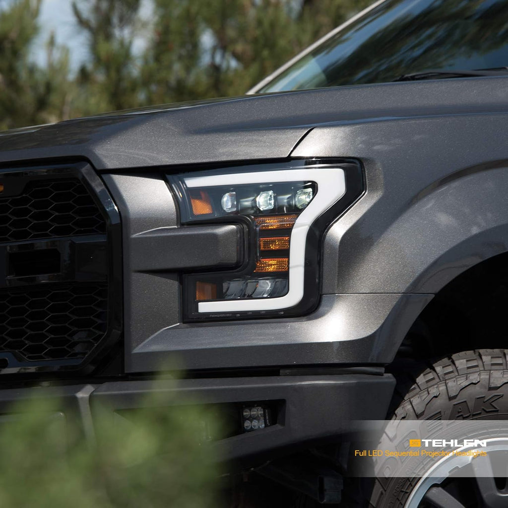 Full LED Sequential Tri Projector Headlights T51823