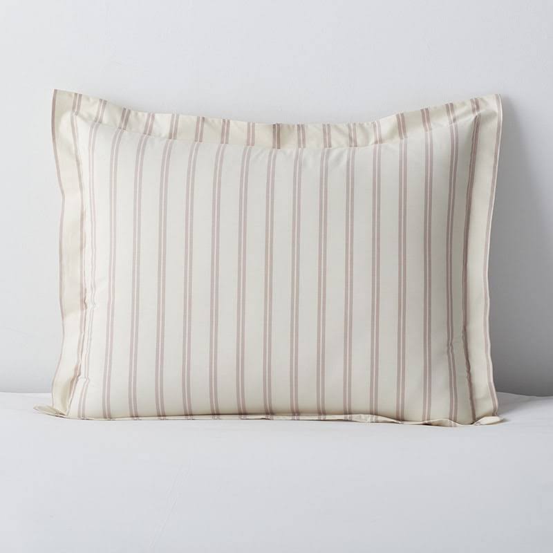 Pink Cotton Percale Queen Duvet Cover A637