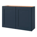 Navy Square Door Wall Cabinet O82039