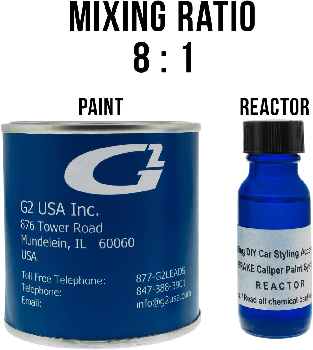 Red G2 Brake Caliper Paint System Kit G4236