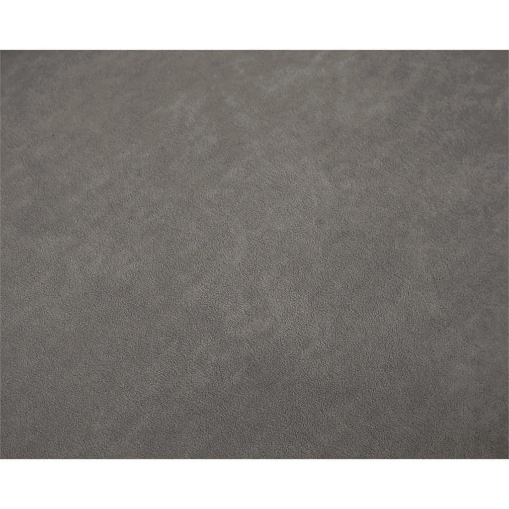 Gray Velvet Modular 2 Piece Armless Loveseat T802051