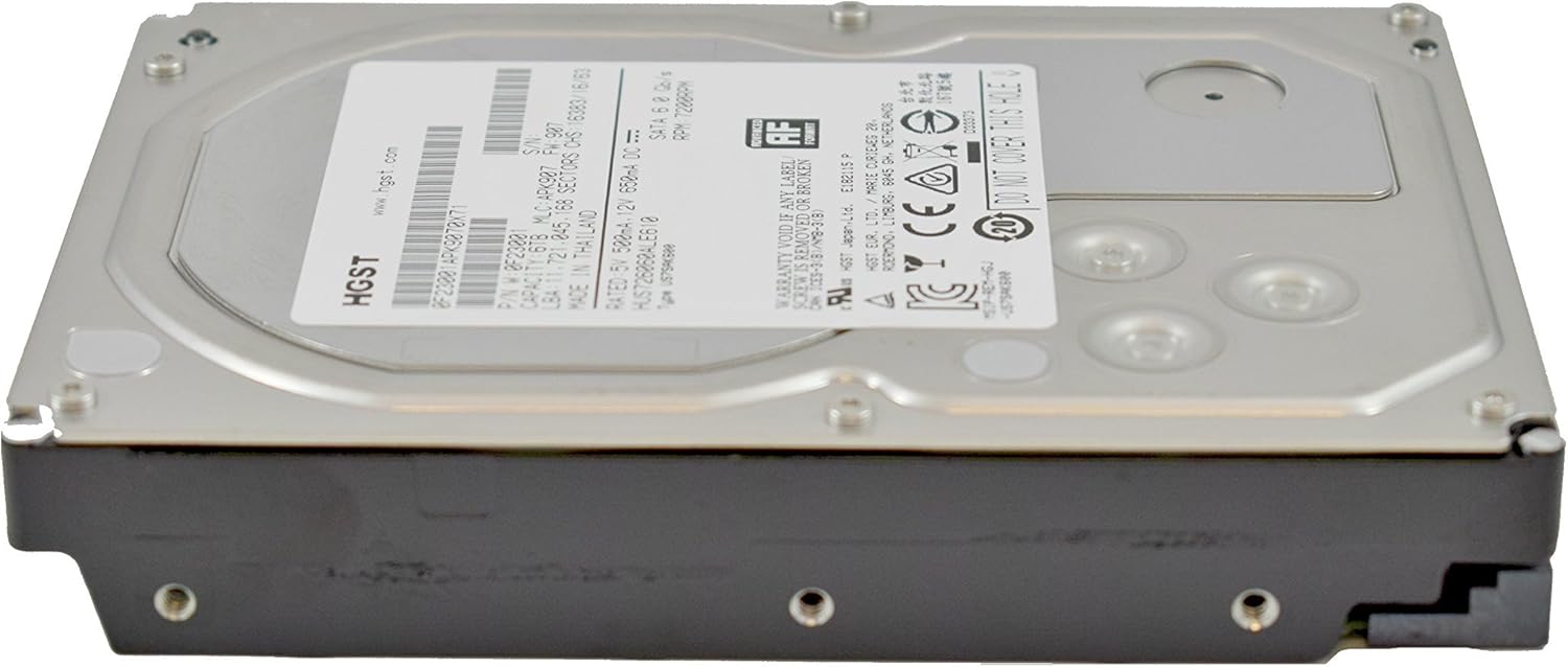 6TB 7200 RPM SATA 3.5in 128MB Cache Enterprise Hard Drive (Renewed) Pack of 2 Q335087