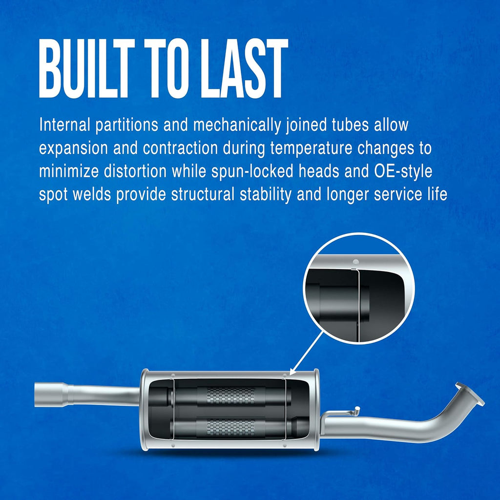 Exhaust Muffler Pack of 2 D655498