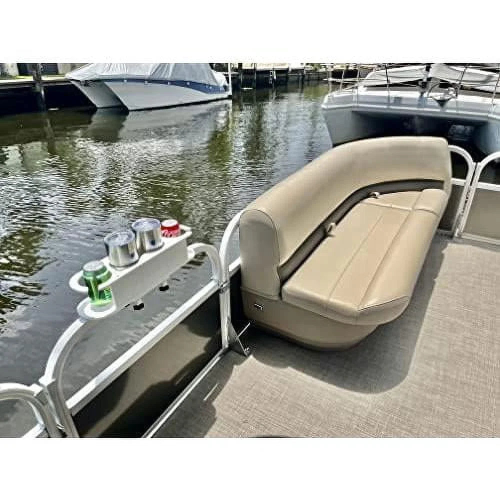 Pontoon Rail Mount Boat Cup Holder H2719