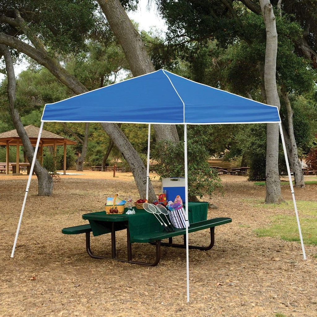 Blue Pop Up Shade Canopy Tent Y110983