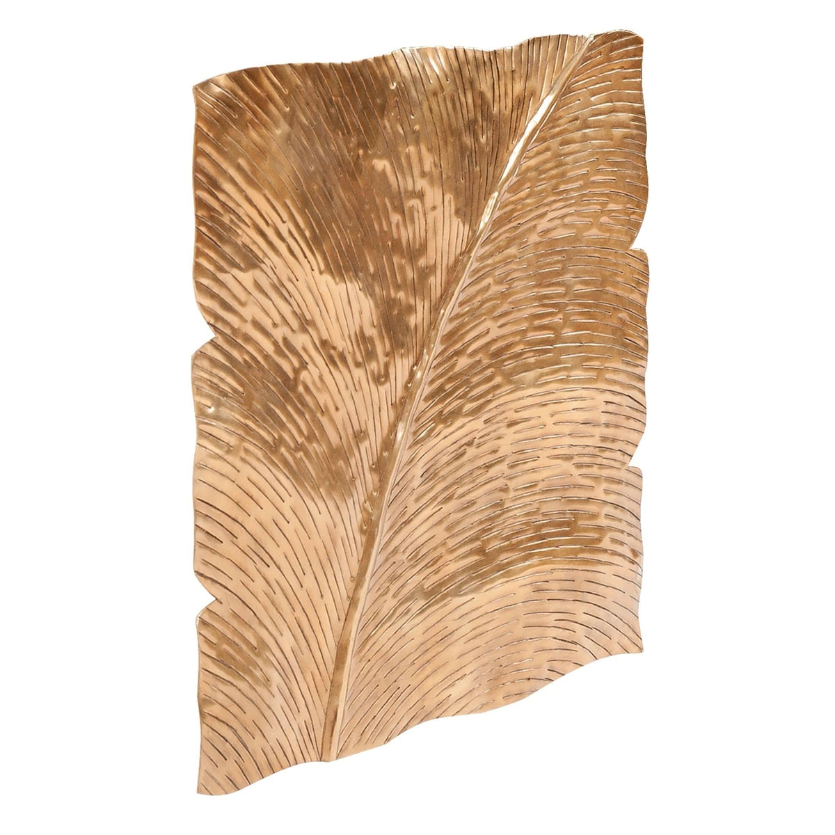 Square Leaf Wall Decor with Antique Silver P8999