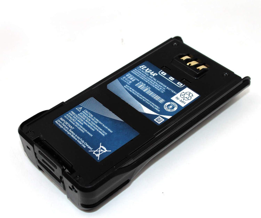(2-Pack) 7.2V Ni-MH Replacement Battery for Kenwood Radio B73465