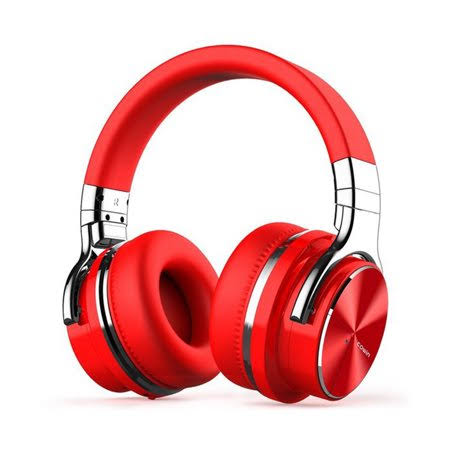 Red Active Noise Cancelling Bluetooth Headphone U639