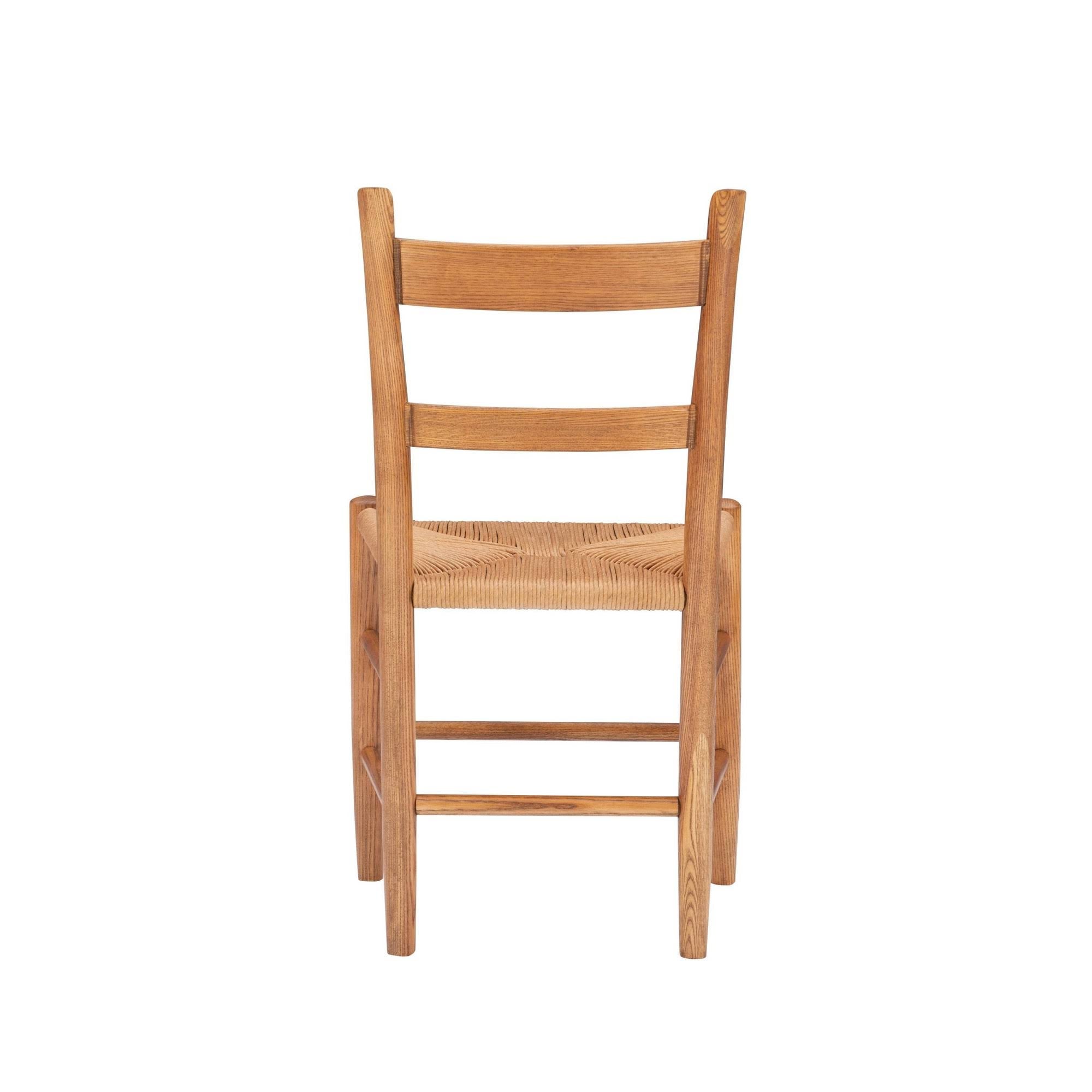 Natural Side Chairs Set of 2 H431