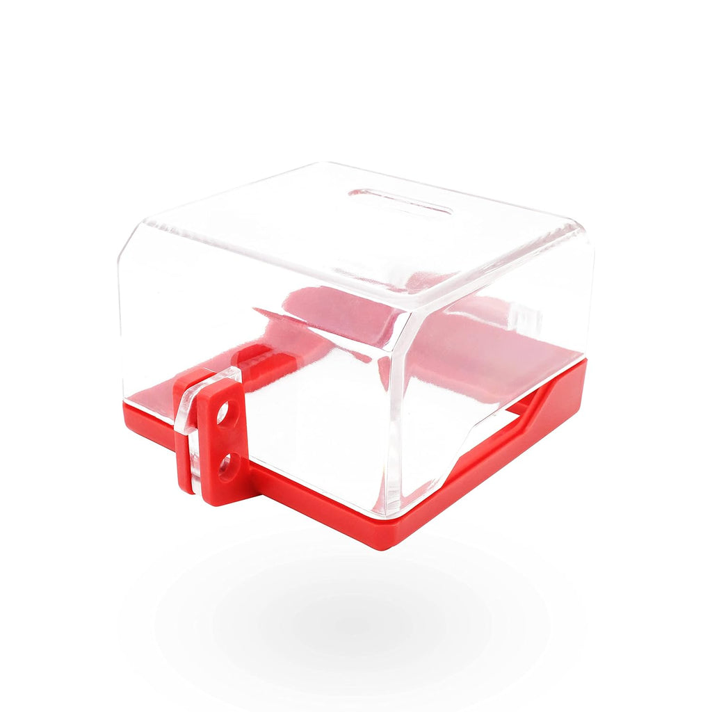 Box Type Transparent Push Start Button Cover, Pack of 2 W4804