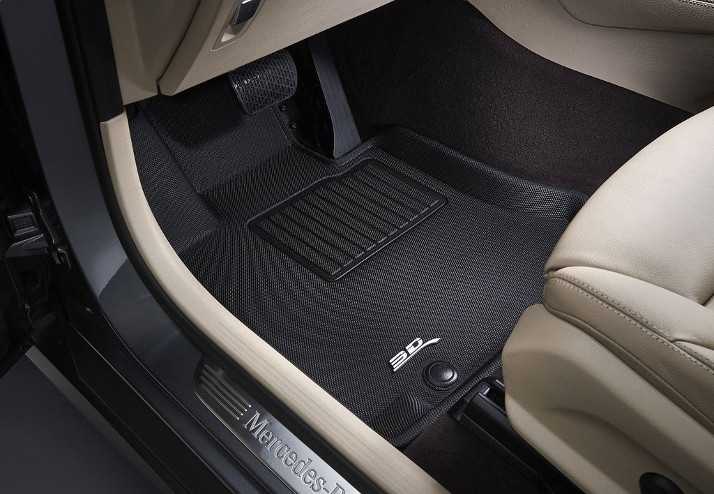 Black Front Row Floor Mat Q302