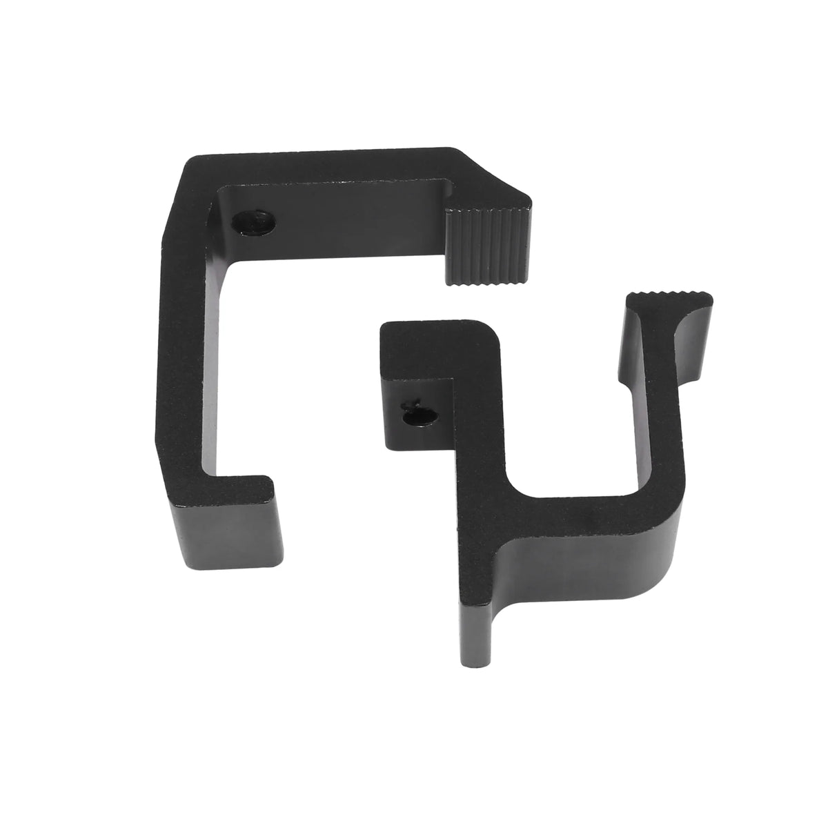 Black Aluminium Alloy Truck Cap Mounting Clamps, 4 Pcs Q256
