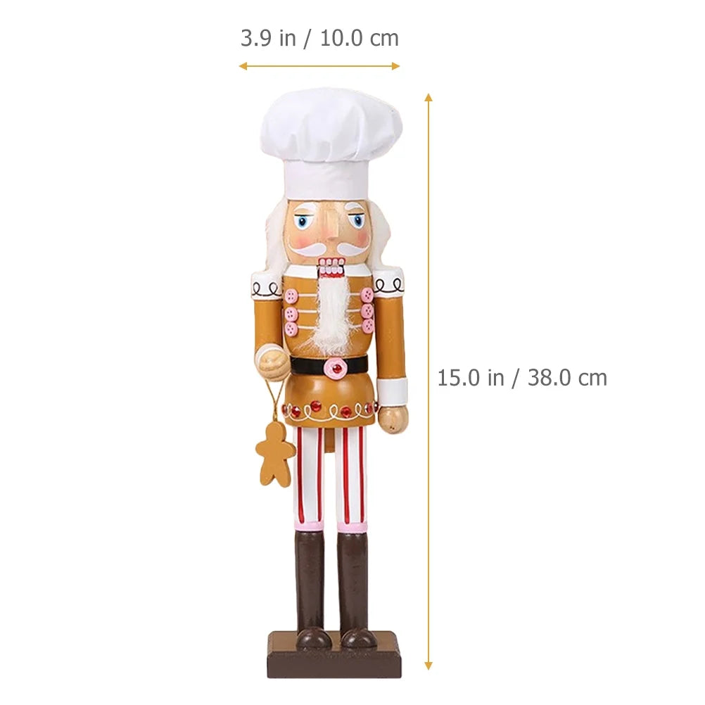 Nutcracker Wooden Table Decorative Figurines M811