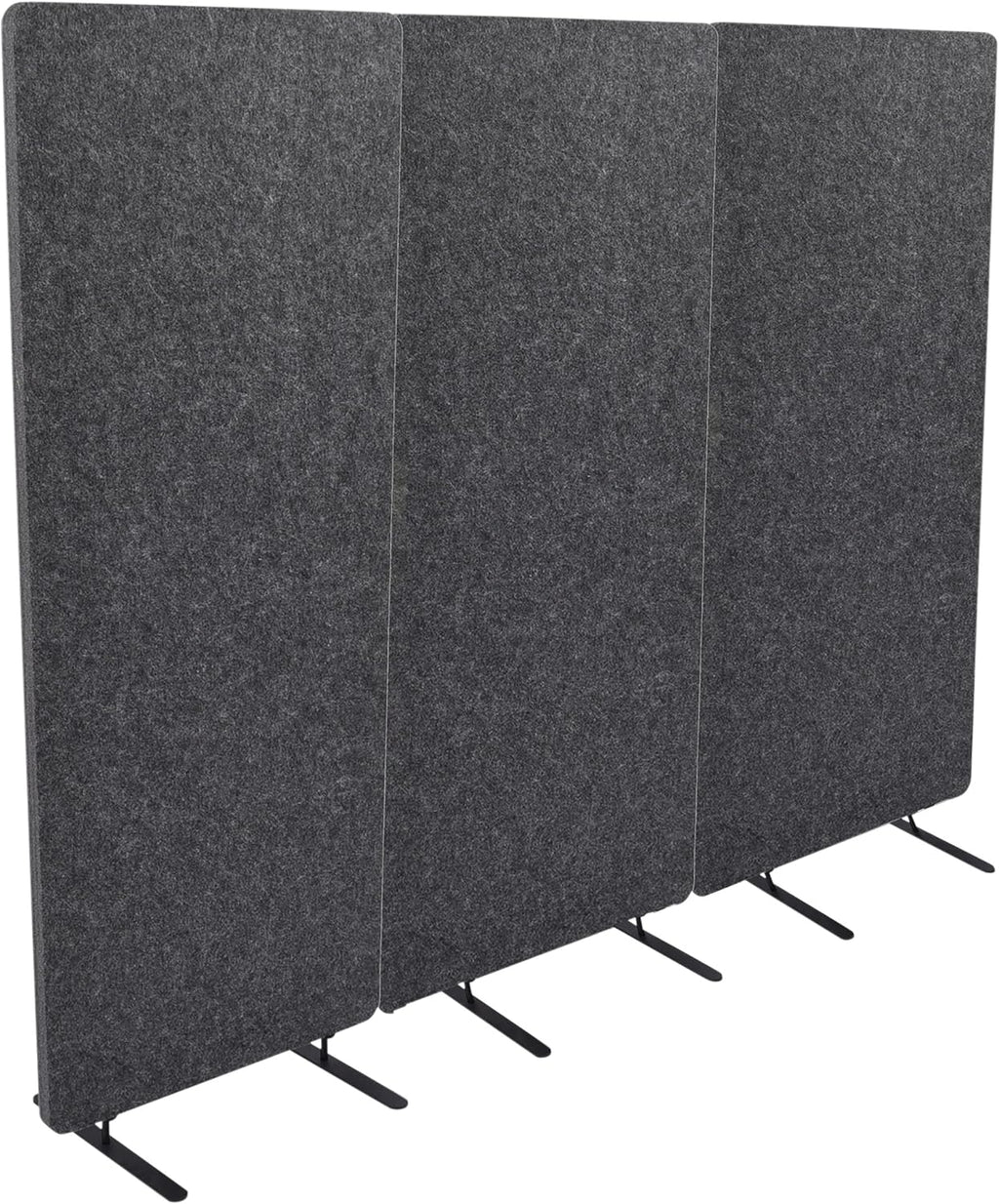 Castle Gray 24 X 62 Freestanding Acoustic Room Divider U8120
