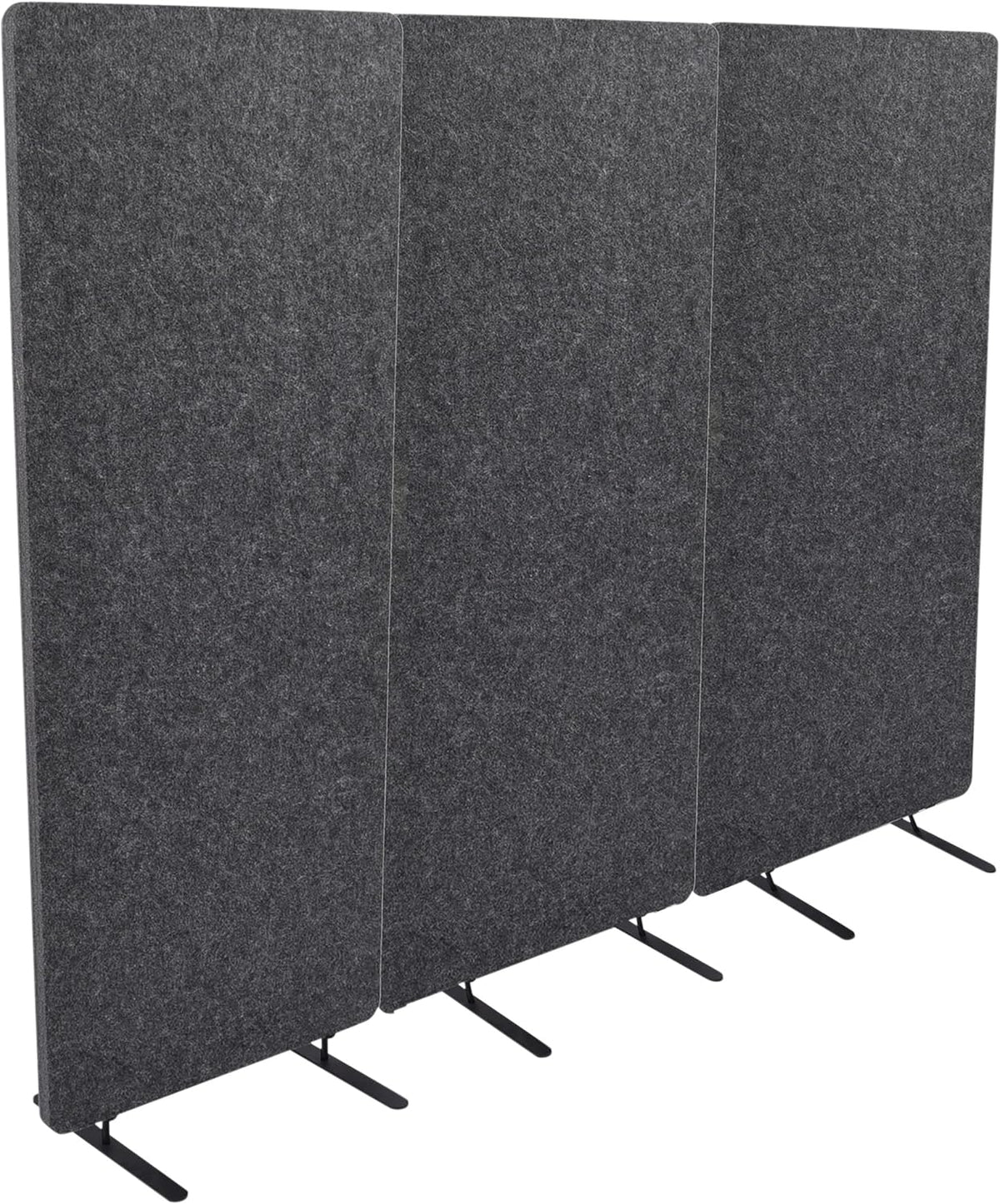Castle Gray 24 X 62 Freestanding Acoustic Room Divider U8120