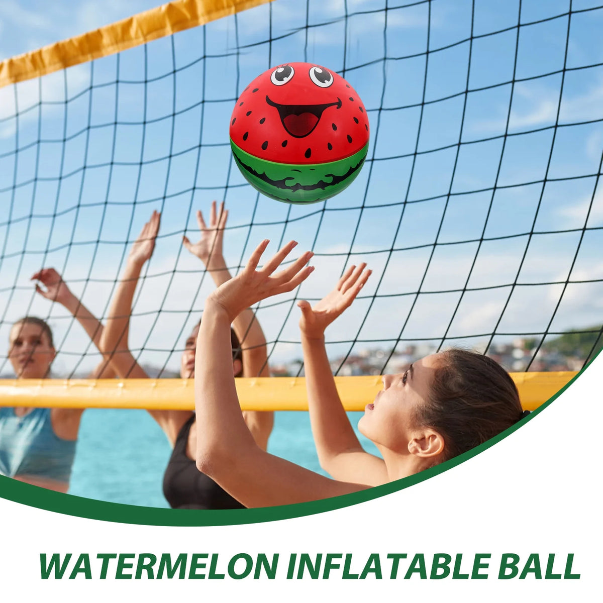 2pcs Inflatable Watermelon Bouncing Ball Toys X231